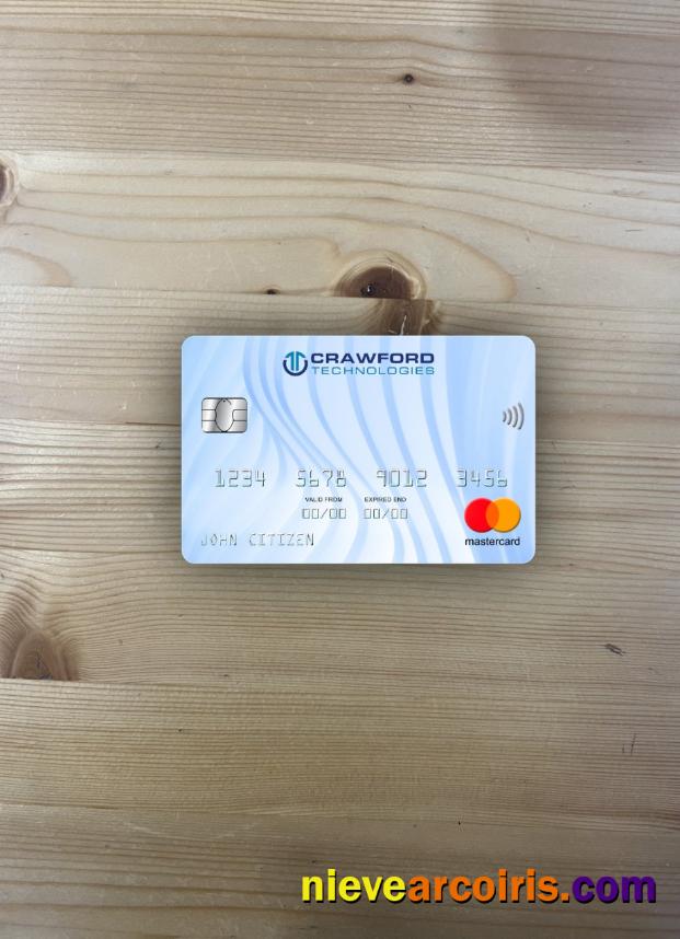 Netherlands (Holland) Crawford Technologies Bank mastercard photolook